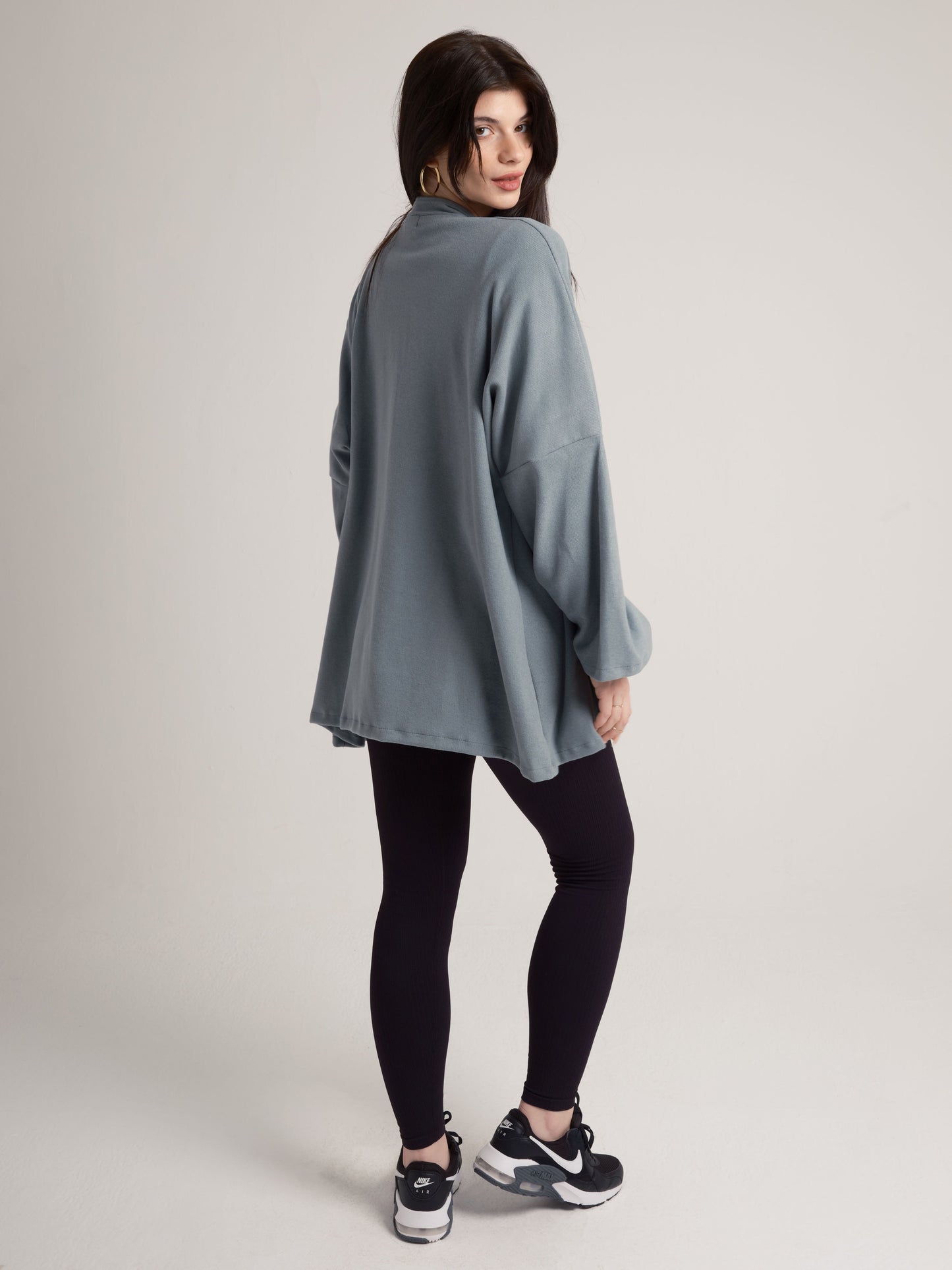 Sage Over-Sized Kimono