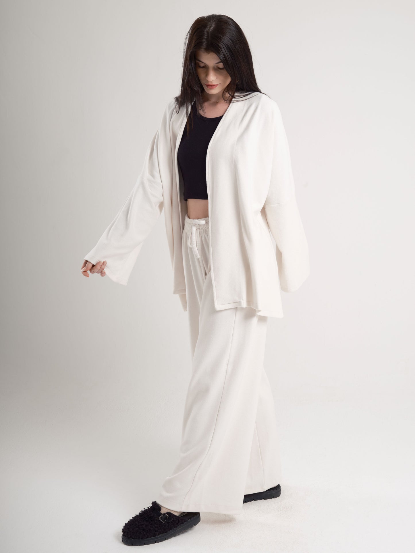 Cream Over-Sized Kimono