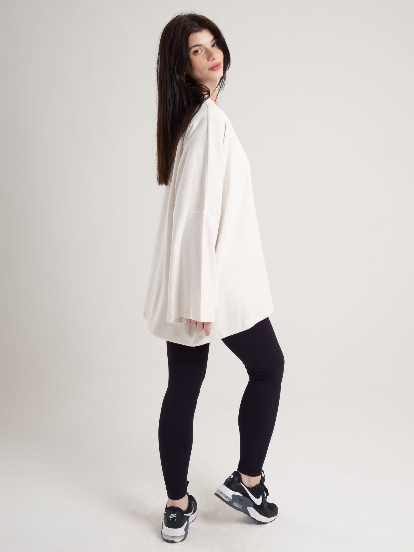 Cream Over-Sized Kimono